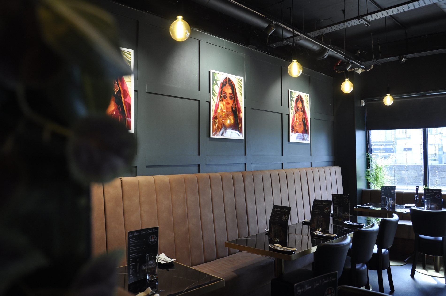 The dining room at Ibby's Kitchen, Sligo